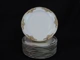 a lot of plates stacked on top of each other