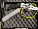 a tool that is sitting in a case on the floor