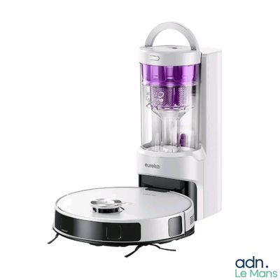 Robot aspirateur laveur EUREKA E20 Plus SBK White - Accessoi…