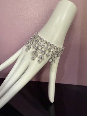 Bracelet MONTEGA or gris 750 48,27gr serti de 55 diamants 18…