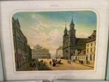 a picture of a picture of a street in a city