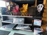 many items on the shelves in the store for sale