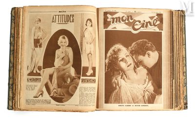 un vieux livre avec l'image d'un homme et d'une femme