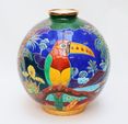 Alain THOMAS (né en 1942) pour LONGWY
Les toucans
Vase boule en f...