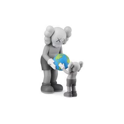 KAWS The promise (Grey), 2022 Sculpture en vinyle peint moul…