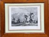 an old black and white picture of a ship in the water
