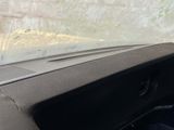 a bird sitting on the dashboard of a car