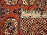 an image of a close up of a rug with a pattern on it