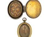 three different types of lockes with a cross and a cross on the inside