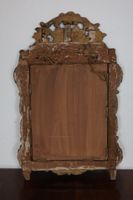 Miroir rectangulaire en bois sculpté, mouluré et argenté, le… (photo 6)