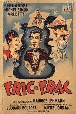an old movie poster for eric trac