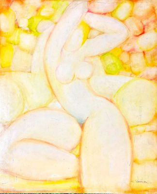 Alain Carrier (1924-2020) - Nu posant. - Photo 1