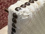 a close up of a piece of cake on a table