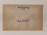 a close up of an envelope with a handwritten message on it