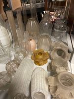 Lot comprenant : globes de lampes, tulipes, verres de lampes… (photo 3)