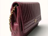 chanel burgundy quilted lambskin flap bag with gold hardware