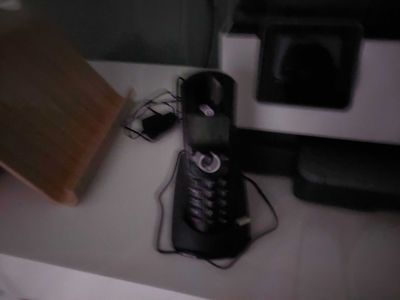 a phone that is sitting on top of a table