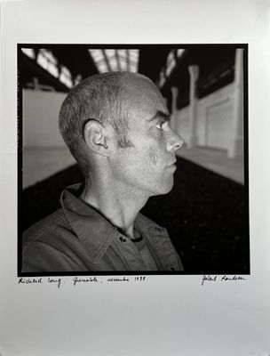 Gérard RONDEAU (1957-2016) Richard Long, Grenoble, novembre …