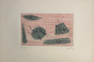 une image représentant un dessin d'une feuille et d'un morceau de bois