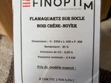 a sign on the table that says finoptim