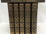 six books of the bible are lined up in a row