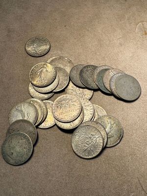 Lot De Bijoux Anciens Fantaisie Argentés - Métaux Mixtes - Vintage R155