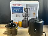 a box with a blender and a blender on a table