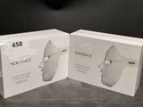 two boxes of noosance facial care products on a table