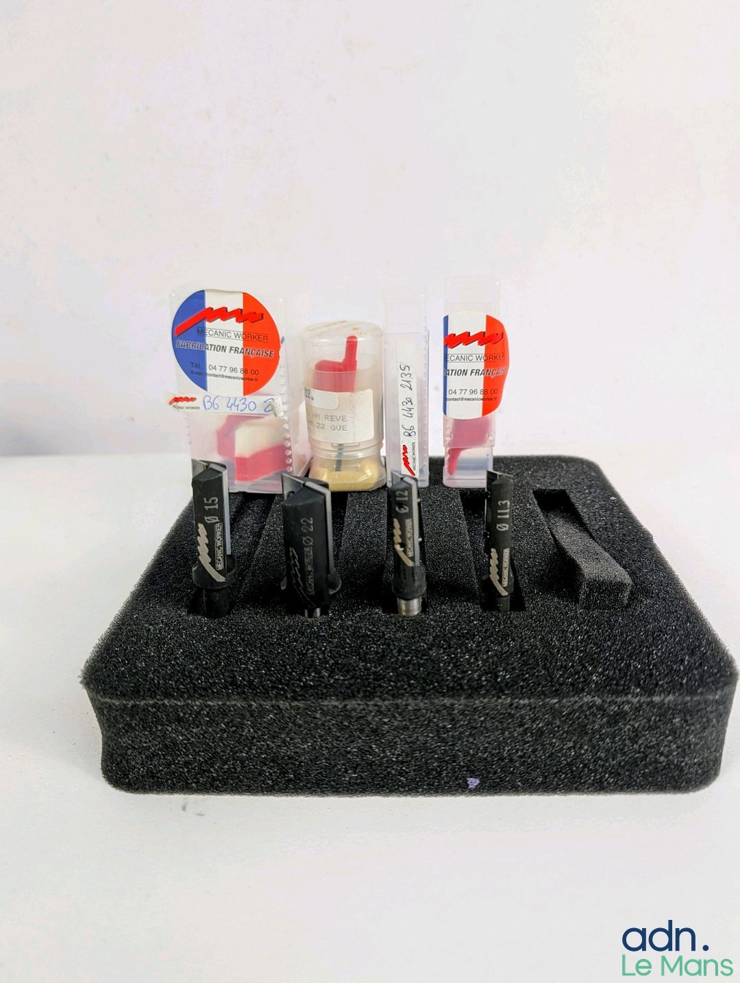 Lot de 4 porte-outils de défonçage à plaquettes réversibles …