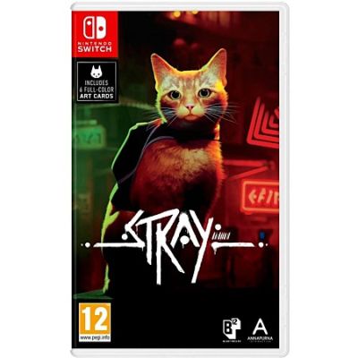 un jeu Nintendo Switch avec un chat sur la jaquette