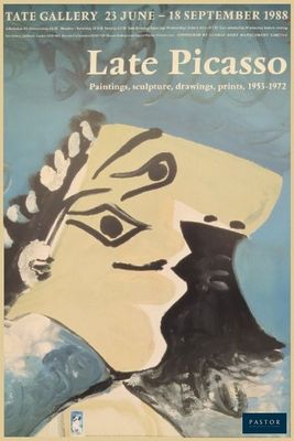 une image représentant une affiche sur laquelle figure le portrait d'un homme coiffé d'un chapeau