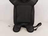 the back of a black backpack with a strap on it