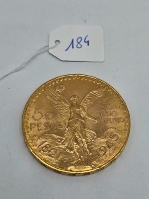 a close up of a gold coin with a price tag on it
