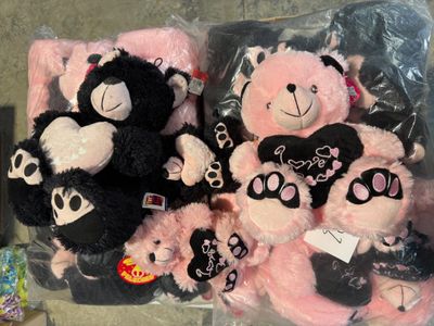 Peluches OURSONS LOVE environ 18, 25 cm - Photo 1