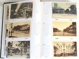 a book with pictures of old buildings on it