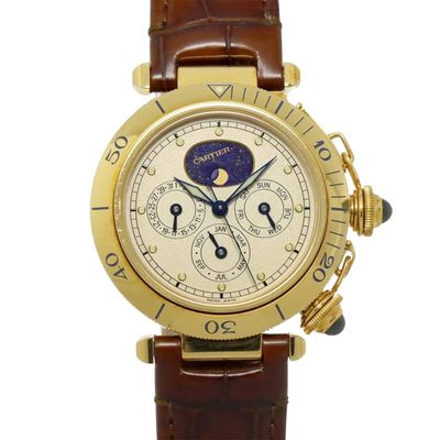 Cartier Modèle : Pasha Triple Calendrier