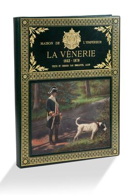 une image représentant un livre sur lequel figure l'illustration d'un homme et d'un chien