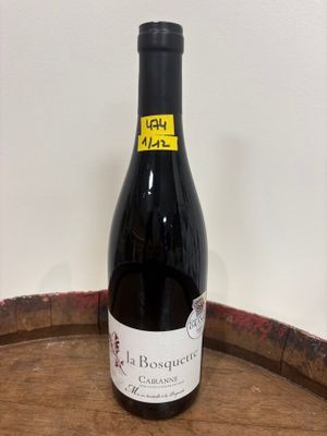 Lot de 12 bouteilles de vin rouge La Bosquette AOP Cairanne 2020 Cave  - Photo 1