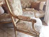 a couch and a chair in a living room