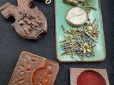 a lot of different items that are sitting on a table
