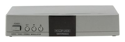 KÖNIG ELECTRONIC - Stereo RF Modulator - SAT-MOD4 - UHF 21-6…
