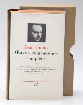 the book is opened to show a picture of a woman