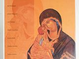 the front cover of a book with an image of a woman holding a baby