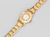 Montre Rolex pour femme à bracelet en or 18 carats