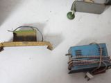 three different types of electrical equipment on the wall