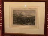 a picture of a painting hanging on a wall
