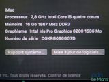 a picture of a computer screen with a message on it