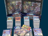 a picture of a collection of yu gi oh trading cards