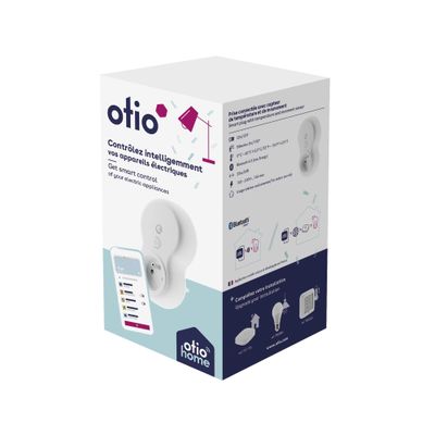 une boîte blanche contenant un appareil électronique