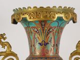 a vase that is sitting on top of a table